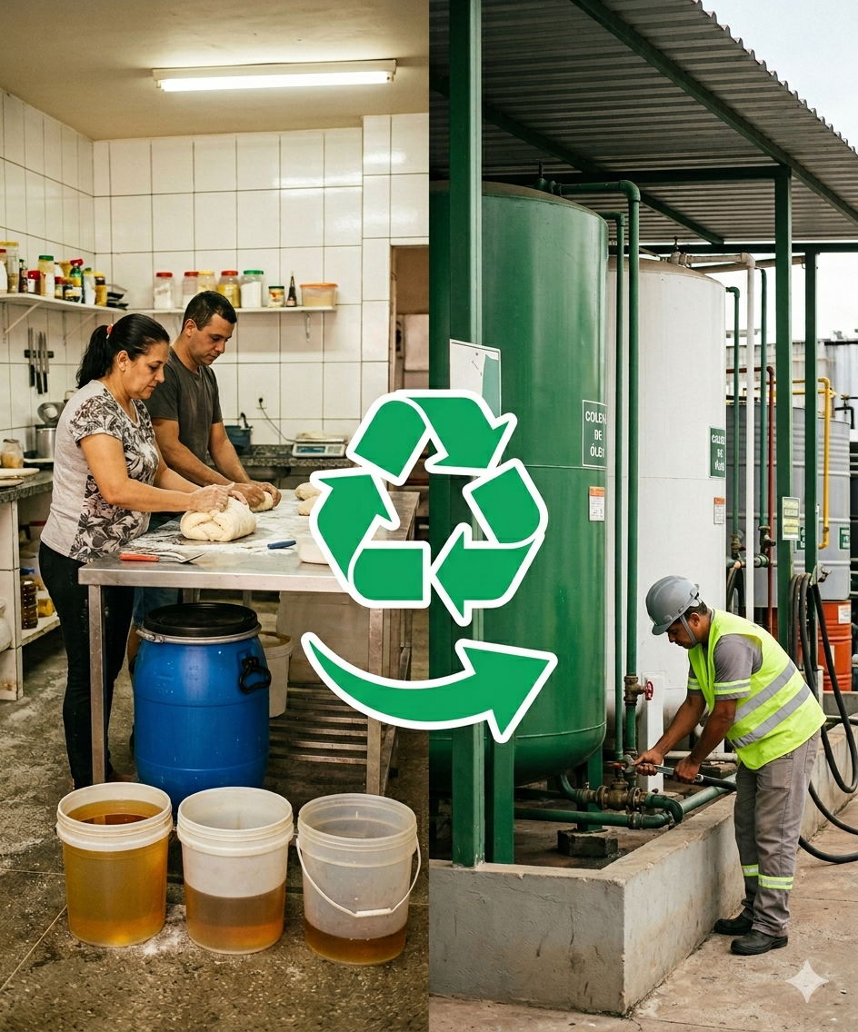 Impacto ambiental positivo da Oiloop